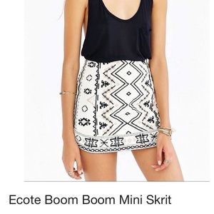 Beaded skirt